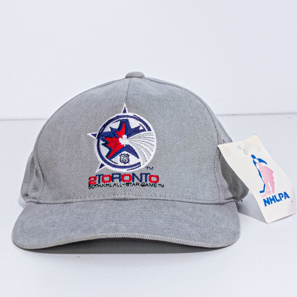 Nhl All Star Game 2000 Toronto Hat 989 Sports Nhl Faceoff Vtg Y2k Hockey